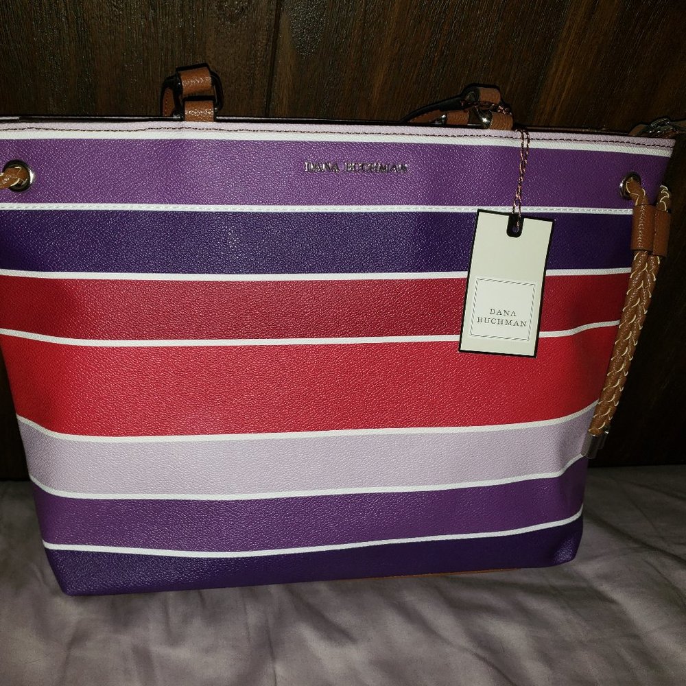Multicolor Stripe Tote